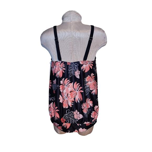 Yonique Tankini Swimsuit Top Size XL NWT - Picture 2 of 4